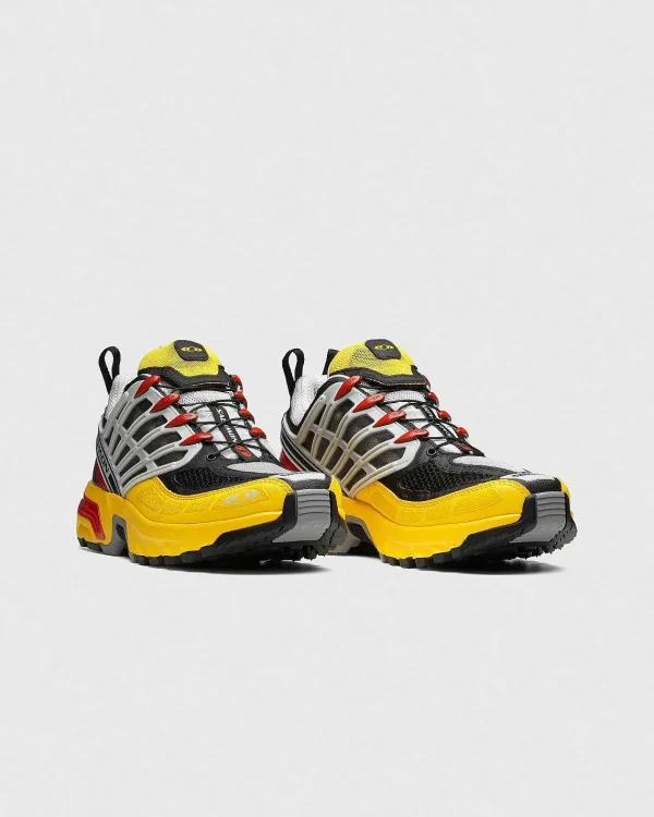 Sneakers>Salomon Acs Pro Black/Citron/High Risk Red