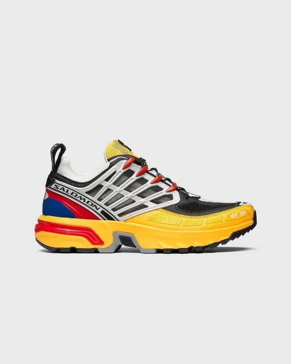 Sneakers>Salomon Acs Pro Black/Citron/High Risk Red