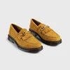 Sko>Dr. Martens Adrian Snaffle Suede Loafers Light Tan Desert Oasis Suede (Gummiolie)