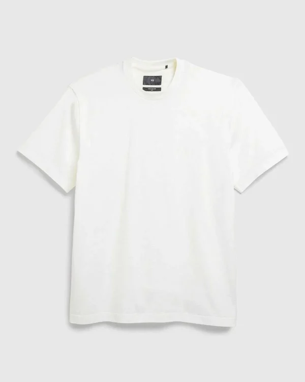 T-Shirts>Y-3 Afslappet Ss Tee Hvid