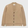 Strik>Maison Margiela Albue Patch Cardigan Beige