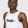 T-Shirts>GmbH Ali Rib Tank Top Hvid