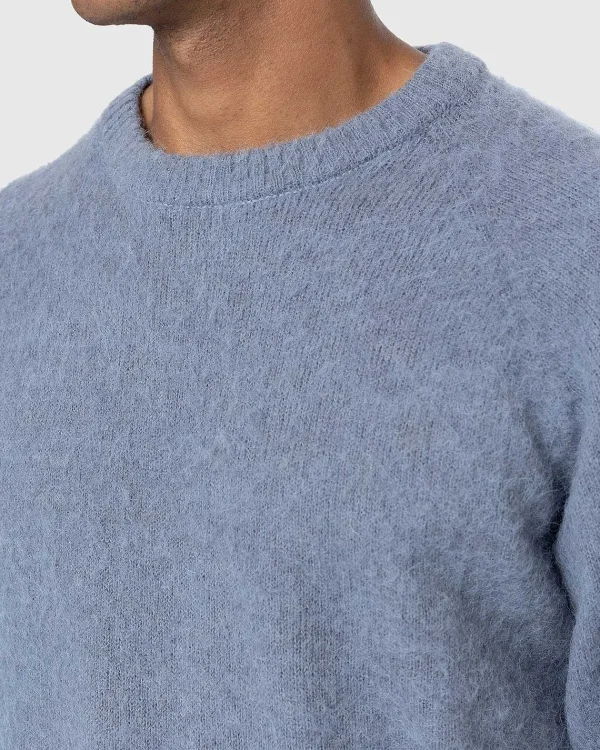 Strik>Highsnobiety Alpaca Raglan Sweater Bla