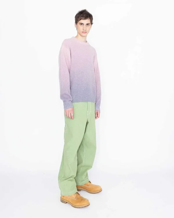 Strik>Highsnobiety HS05 Alpaca Statisk Sweater Pink