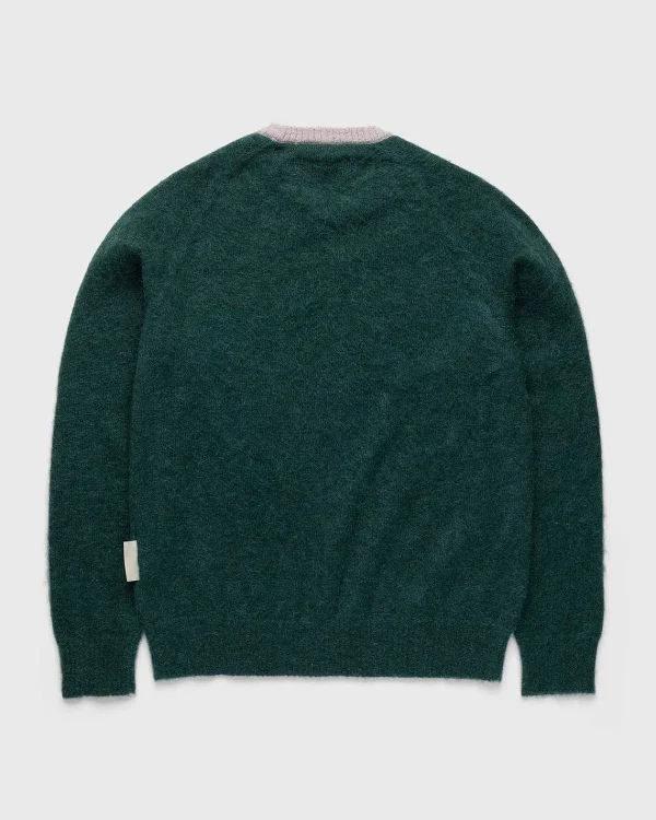 Strik>Highsnobiety Alpaca Sweater Gron