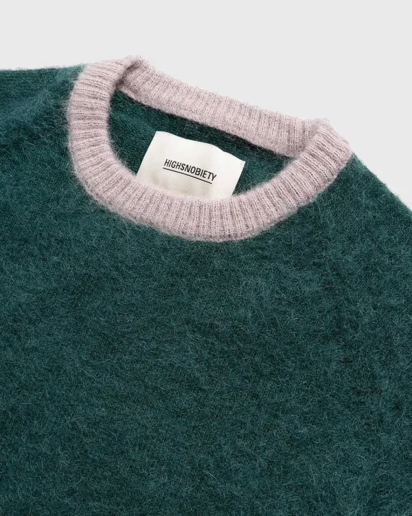 Strik>Highsnobiety Alpaca Sweater Gron