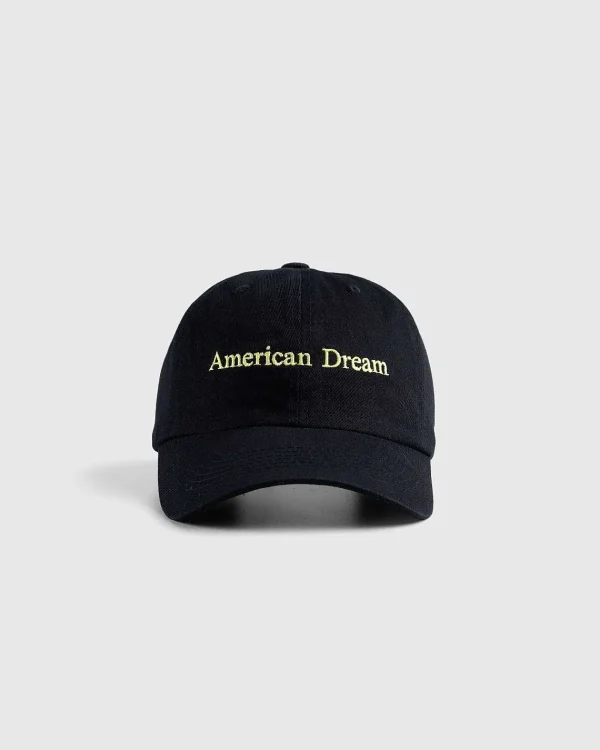 Hatte>HO HO COCO American Dream Cap Sort/Gul