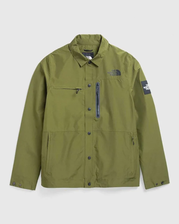 Skjorter>The North Face Amos Tech Overshirt Forest Olive