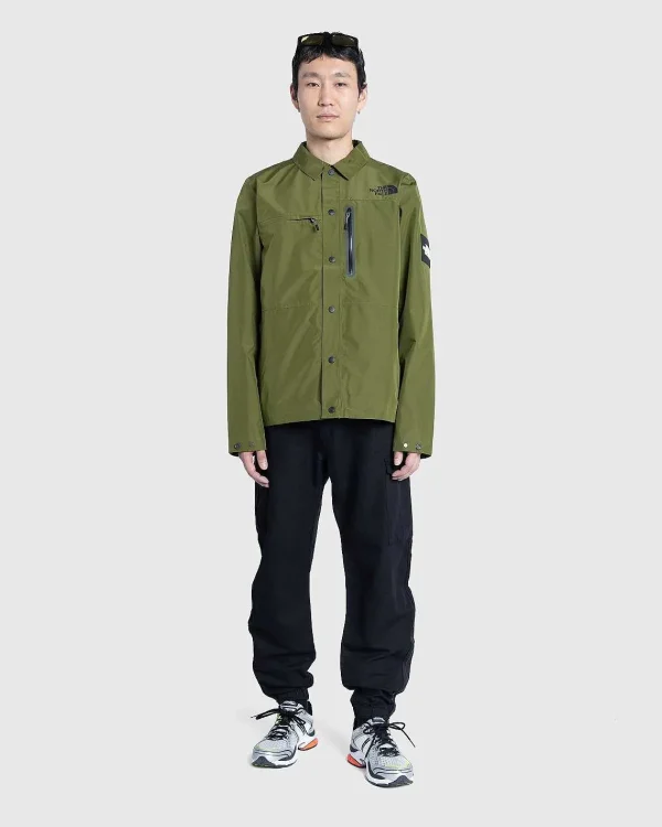 Skjorter>The North Face Amos Tech Overshirt Forest Olive