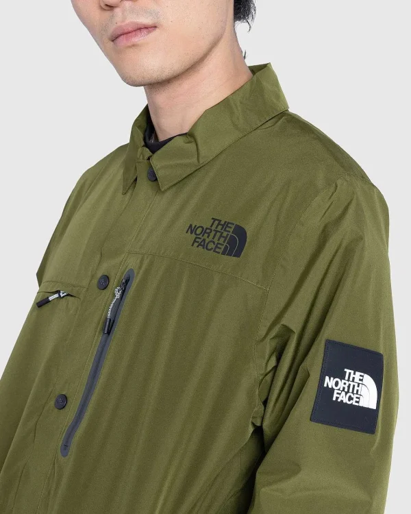 Skjorter>The North Face Amos Tech Overshirt Forest Olive