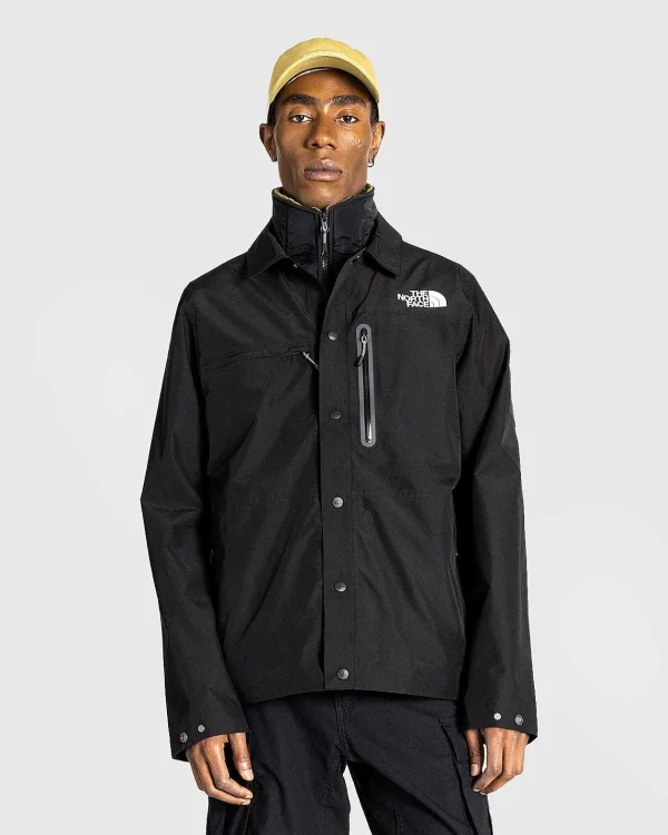 Skjorter>The North Face Amos Tech Overshirt Tnf Sort