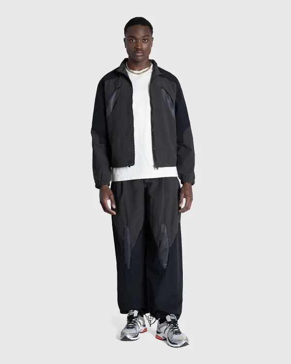 Bukser>_J.L-A.L_ Aperture Trackpant Sort/Morkegron