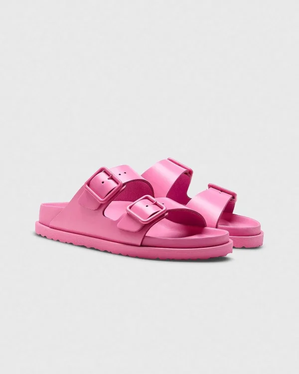 Sandaler>Birkenstock Arizona Glat Laeder Azalea Pink