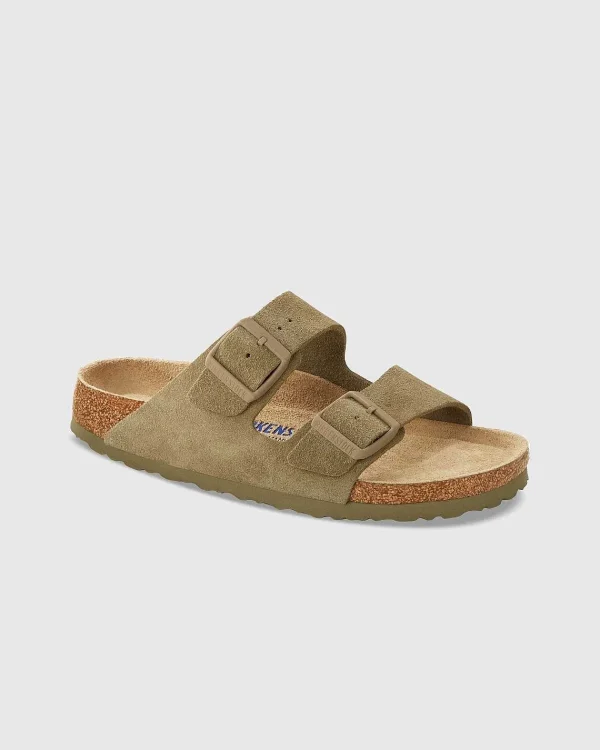 Sandaler>Birkenstock Arizona Sfb Falmet Kaki