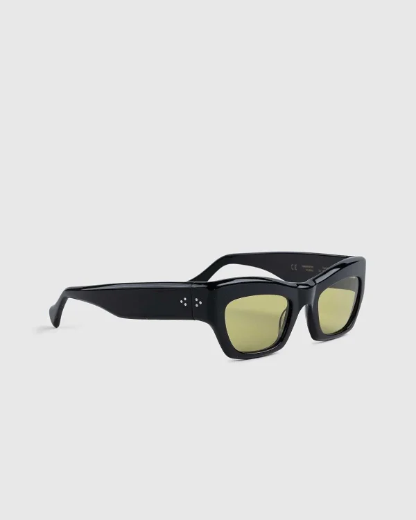 Solbriller>Port Tanger Ayreen Black Acetate/Varm Oliven