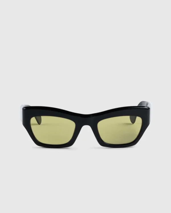 Solbriller>Port Tanger Ayreen Black Acetate/Varm Oliven