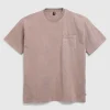 T-Shirts>Patta Basic Pocket T-Shirt Driftwood