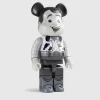 Samlerobjekter>Medicom Be@Rbrick Woody (Sort-Hvid Version) 1000 % Multi