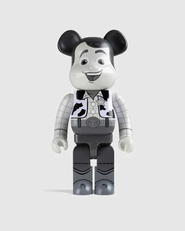 Samlerobjekter>Medicom Be@Rbrick Woody (Sort-Hvid Version) 1000 % Multi