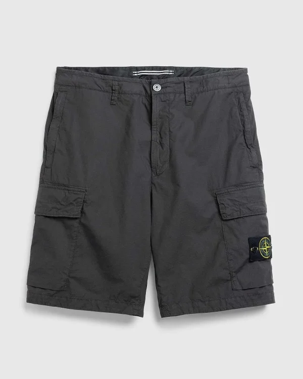 Shorts>Stone Island Bermuda Shorts Charcoal