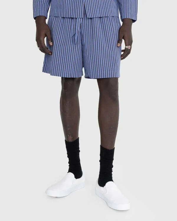 Undertøj>Tekla Bomuld Poplin Pyjamas Shorts Verneuil Stripes