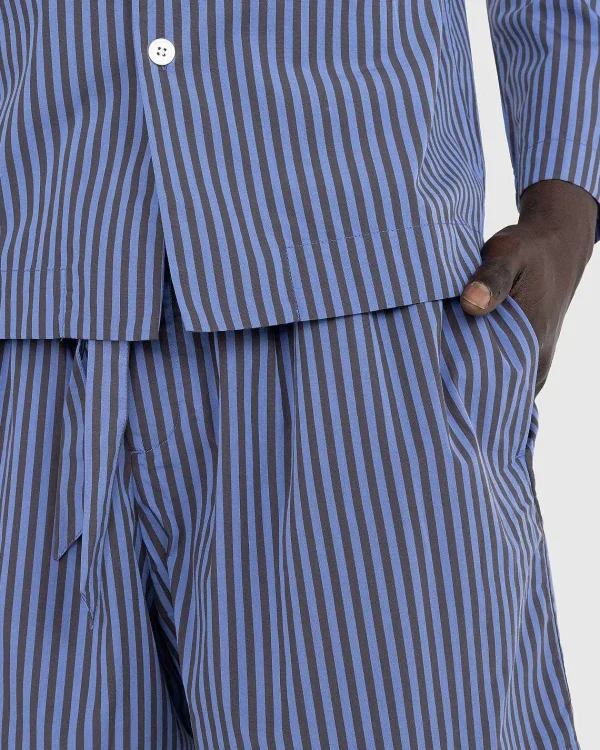 Undertøj>Tekla Bomuld Poplin Pyjamas Shorts Verneuil Stripes