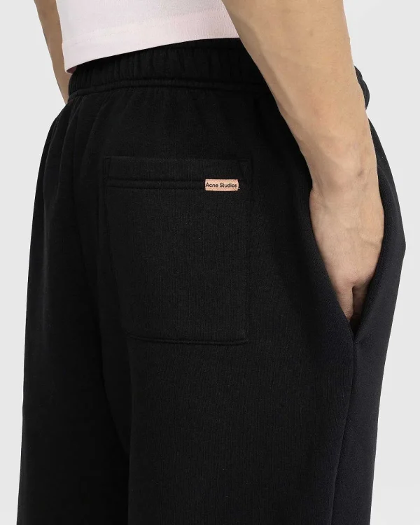 Bukser>Acne Studios Bomulds Joggingbukser Sort