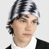 Hatte>SSU Borstet Mohair Muslingeskal Bucket Hat Jester White