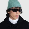 Vinter Tilbehør>Auralee Borstet Super Kid Mohair Beanie Jade Gron