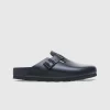 Sandaler>Birkenstock Boston Exquisite Laeder Sort