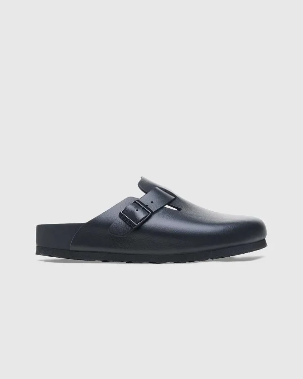 Sandaler>Birkenstock Boston Exquisite Laeder Sort