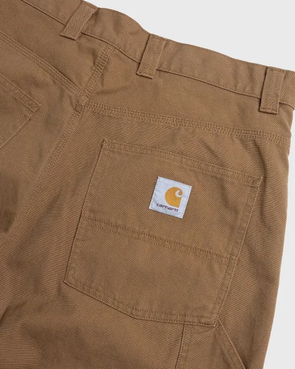 Bukser>Carhartt WIP Bredt Panel Bukser Skyllet Hamilton Brown