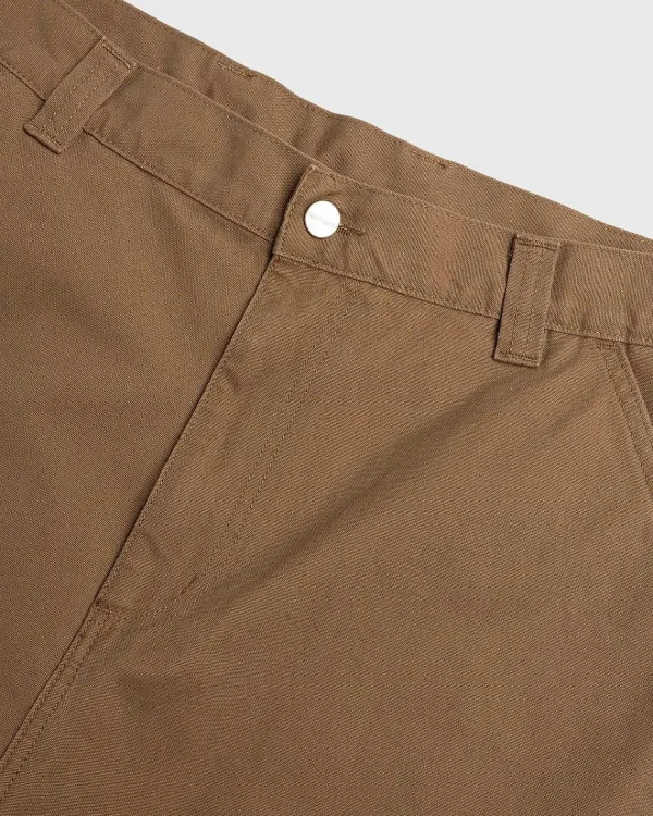 Bukser>Carhartt WIP Bredt Panel Bukser Skyllet Hamilton Brown