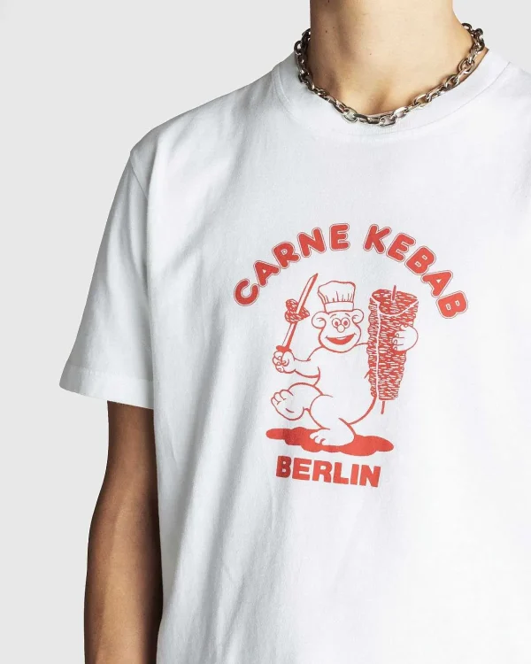 T-Shirts>Carne Bollente Carne Doner Delights T-Shirt Hvid