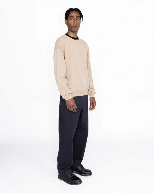 Strik>Highsnobiety HS05 Cashmere Crew Sweater Beige