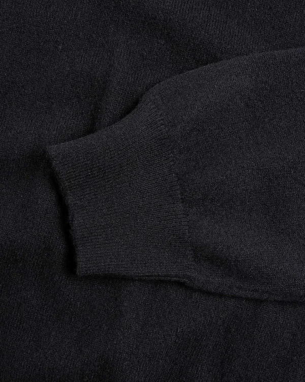 Strik>Highsnobiety HS05 Cashmere Crew Sweater Sort