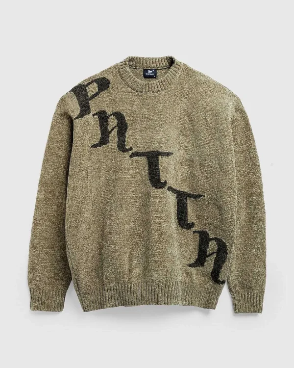 Strik>Patta Chenille Striktroje Sage