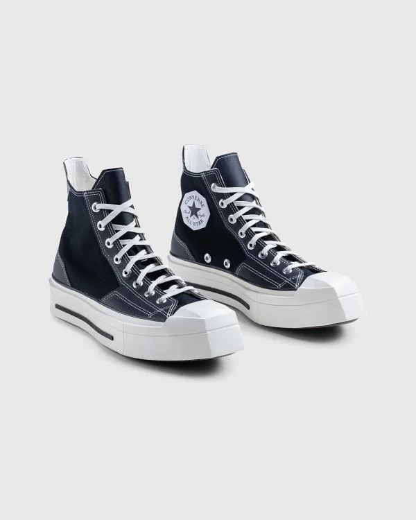 Sneakers>Converse Chuck 70 De Luxe Squared Hi Black/Sort/Egret