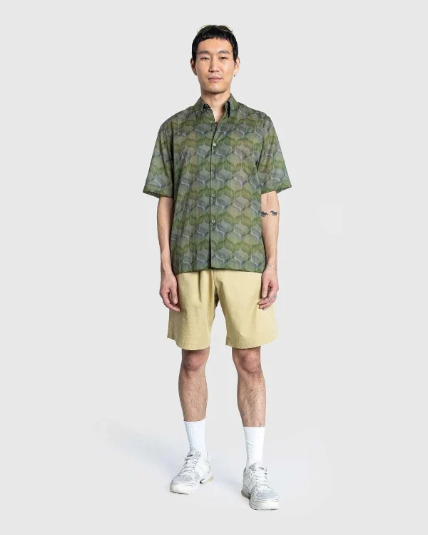 Skjorter>Dries van Noten Clasen Skjorte Gron