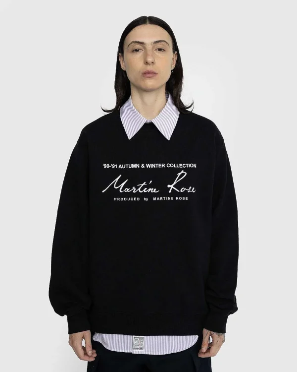 Sveder>Martine Rose Classic Crew Black