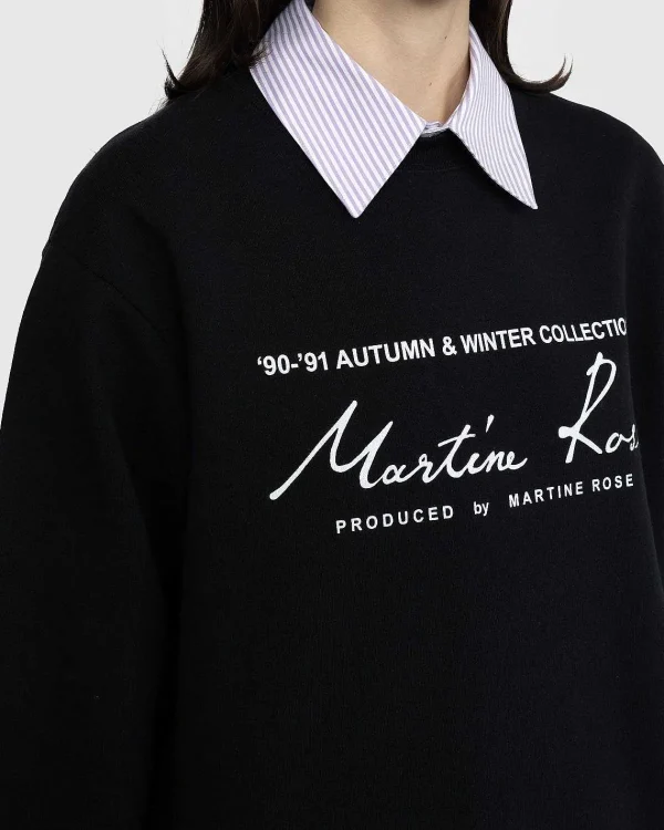 Sveder>Martine Rose Classic Crew Black