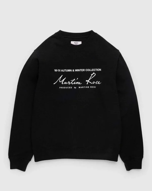 Sveder>Martine Rose Classic Crew Black