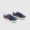 Sneakers>Puma Clyde Soho London Frosted Elfenben/New Navy