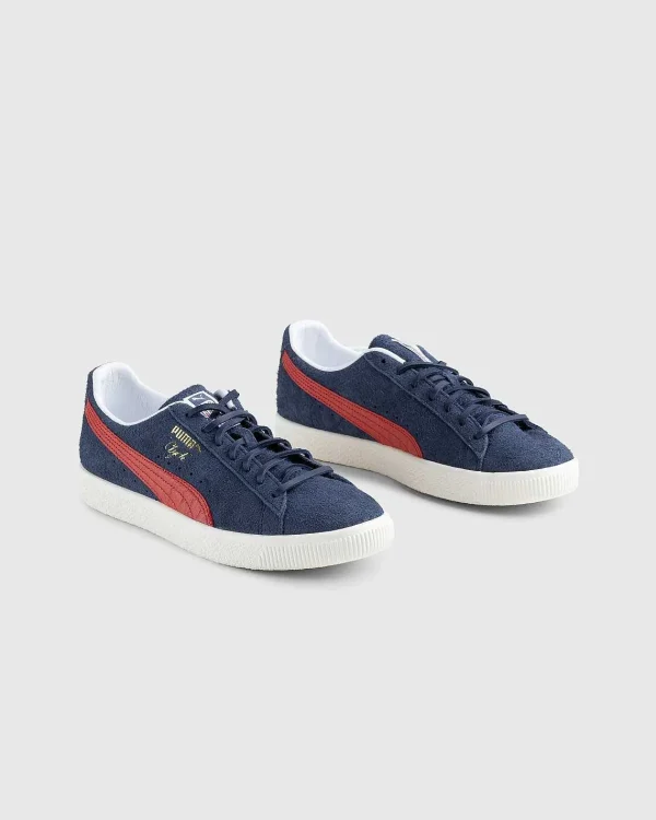 Sneakers>Puma Clyde Soho London Frosted Elfenben/New Navy