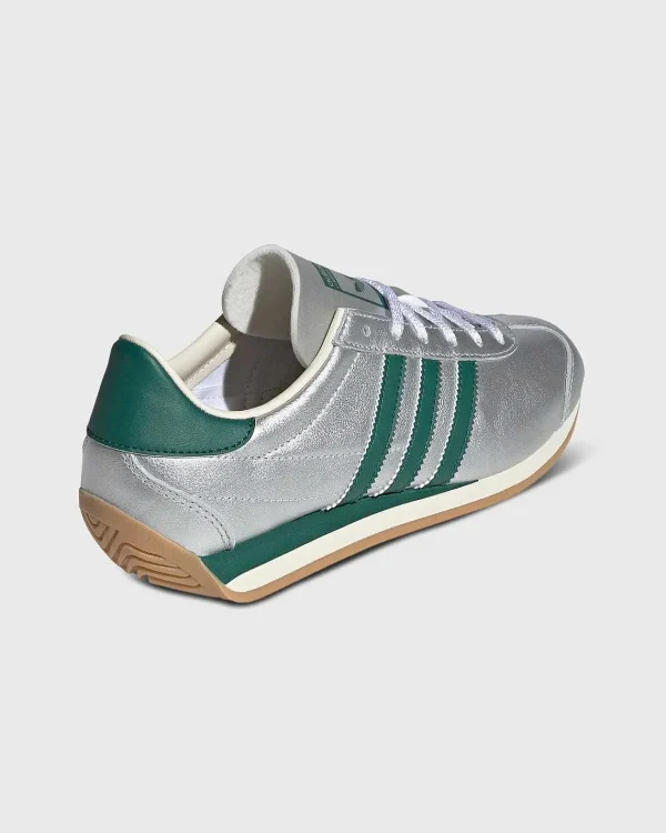 Sneakers>Adidas Country Og Solv Metallic/Collegiate Green/Core White