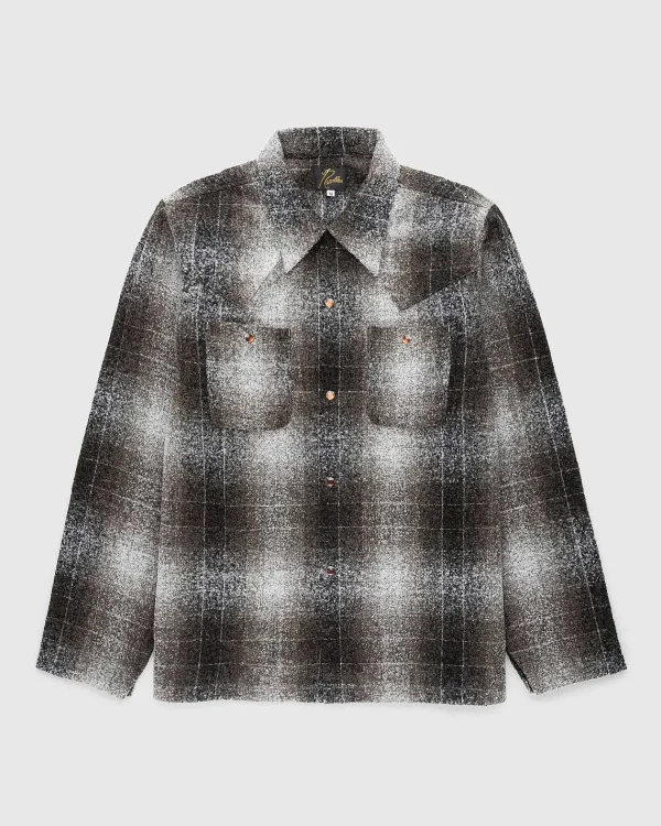 Skjorter>Needles Cowboy One-Up Skjorte - W/N/Pe Ombre Plaid