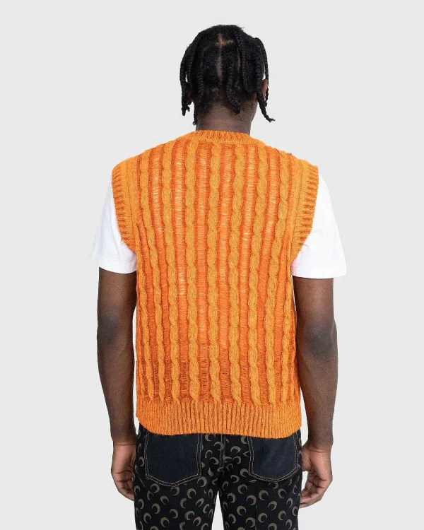 Strik>AGR Creative Cable Mohair Vest