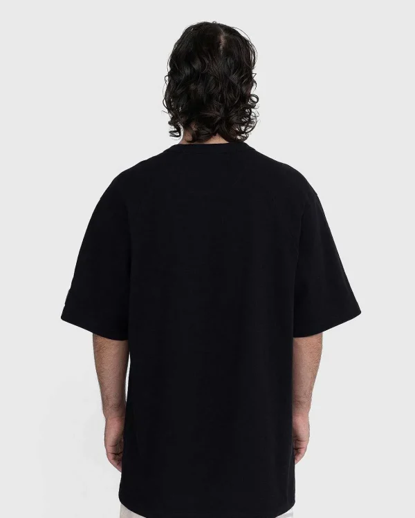 T-Shirts>Y-3 Crepe Kortaermet T-Shirt Sort