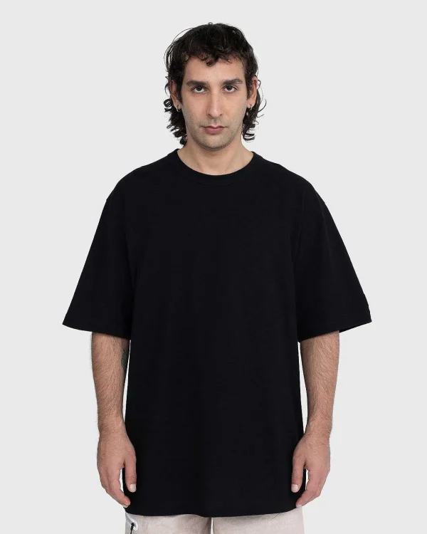 T-Shirts>Y-3 Crepe Kortaermet T-Shirt Sort