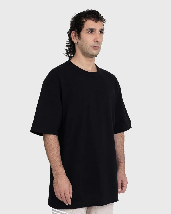 T-Shirts>Y-3 Crepe Kortaermet T-Shirt Sort